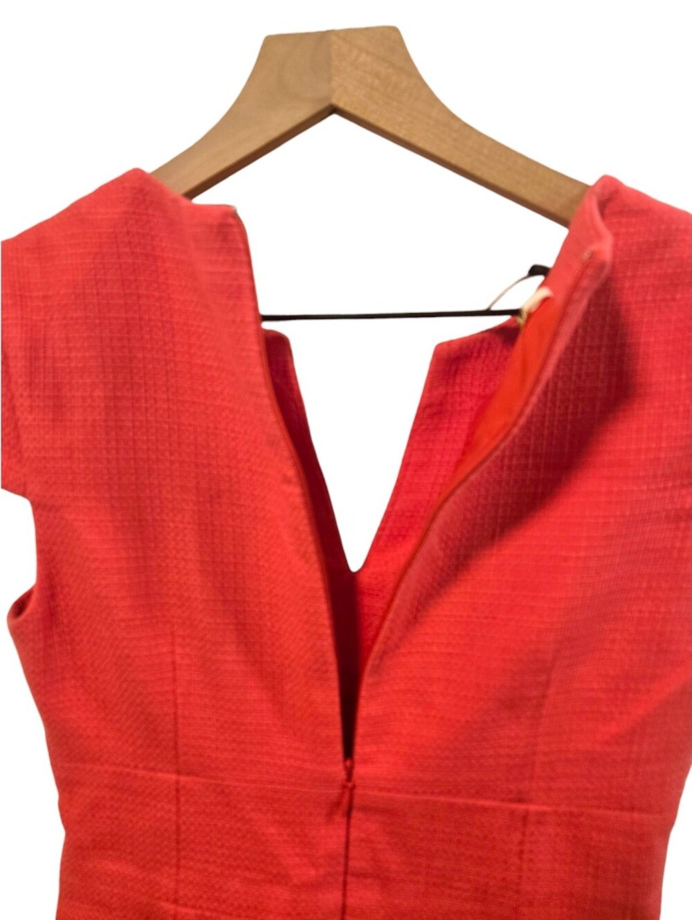 Anthropologie X 4 Collective 4C Coral Brenta Sheath Dress Career Pageant 0 - Picture 5 of 10